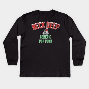 Generic Pop Punk Christmas Edition Kids Long Sleeve T-Shirt